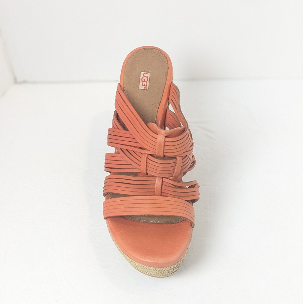 UGG Orange leather Melinda Wedges - Picture 14 of 16